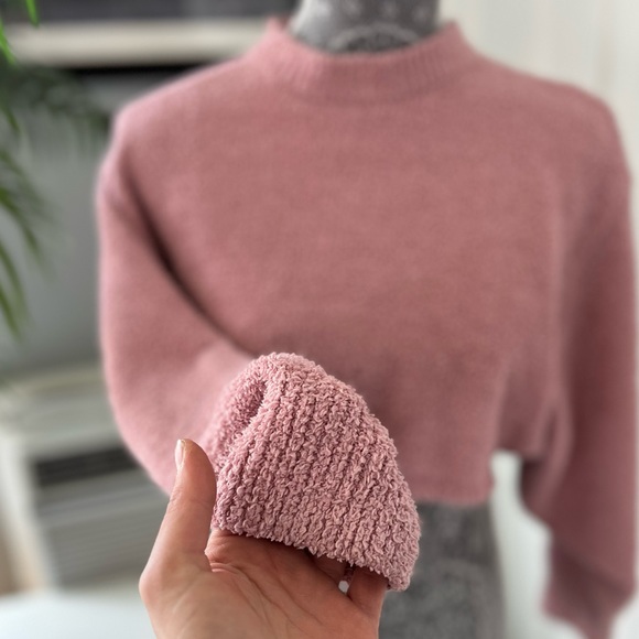 Plush Top and Short Pink PJs Comfy Set M - Picture 4 of 5